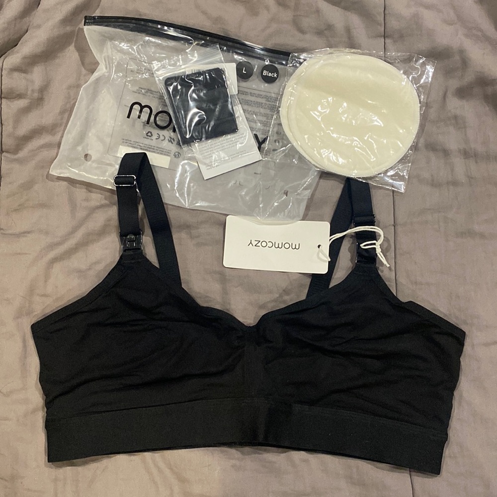 Momcozy Nursing/Pumping Bra Size LG